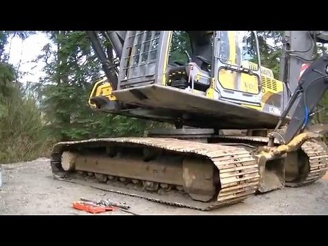 Excavator Swing Bearing Replacement