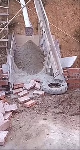 30K views · 35 reactions | Creative idea of construction worker for unloading bricks 隣. | Amazing Machine | Facebook