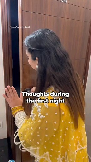 Yamini Jain | Arranged Marriage Series - Episode 12 😍 Did this happen with you? 🤣 . #piyushyamini #wedding #arrangedmarriage #firstnight #series | Instagram