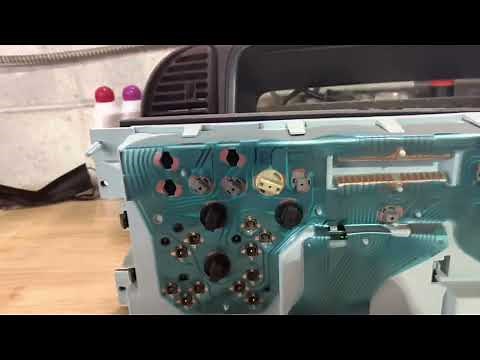 How to change dash lights in a 93-99 chevy/gmc OBS