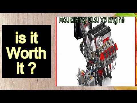 Mould King 10130 V8 Engine Features - Important Information