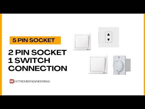 5 pin socket 2 pin socket 1 Switch connection