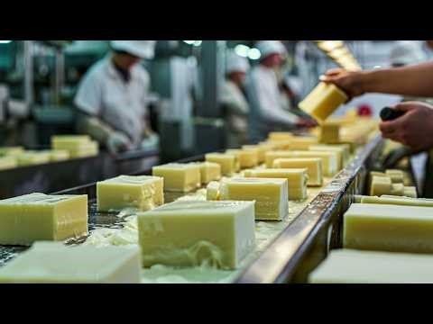 Inside the Largest High-Tech Soap Factory: How Bath Soap Is Made | Full Manufacturing Process