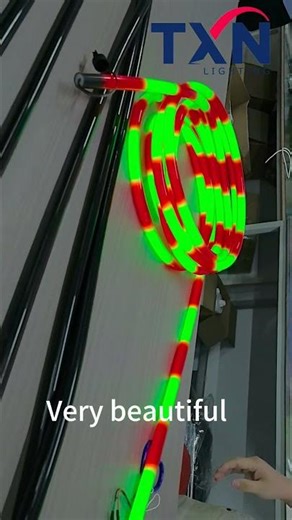 Black LED Neon Flex | Silicone Coated Neon Rope Light | Addressable RGB Neon Pixel