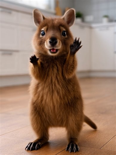 Adorable Baby Kangaroo Moments