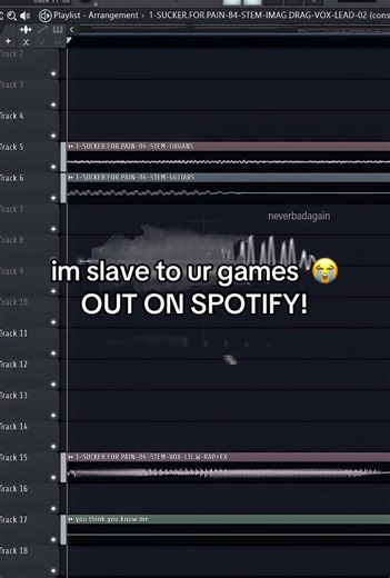 sucker for pain is out! #hoodtrap #trendingsong #imaginedragons #producertok #neverbadagain