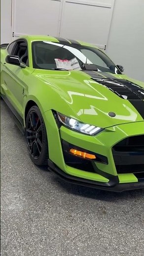 1 Owner 2020 Ford Mustang Shelby GT500 Coupe Grabber Lime