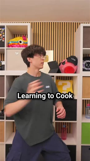 junpei learning to cook Milo #cooking #funny #trending #fyp #comment