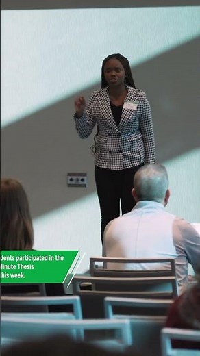 Three Minute Thesis | University of North Dakota