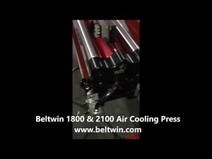Beltwin Air Cooling Press 1800 2100mm for jointing pvc pu conveyor belting