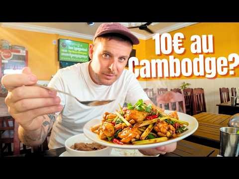 10€ = COMBIEN DE PLATS au Cambodge ?! 🇰🇭 I Siam Reap