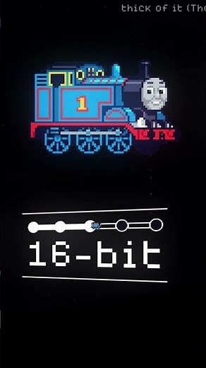 Thick of It x Thomas: 4 vs 8 vs 16 vs 64-bit #thomasandfriends #ksi #danganronpa #remix