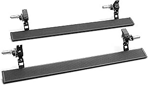 RealTruck AMP Research PowerStepXTreme | Fits 2015 - 2019 Ford F-150 | 78151-01A | Rust Proof Aluminum Retractable Electric Steps with LED Step Lights