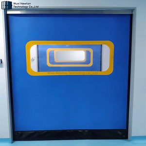 [Hot Item] Self Repairing Roller Shutter Door High Speed PVC Zipper Door/Flexible Automatic Industrial High Speed Door