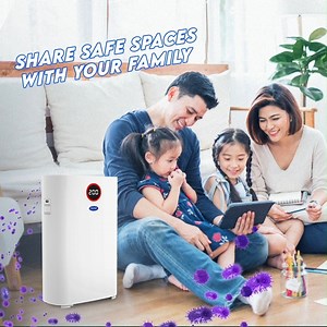 3.6K views · 1.1K reactions | Shared spaces bring your family together. Breathe easy with the Carrier Air Purifier, with UV Light and Ionizer Technology to zap out bacteria and virus in the air. Buy now: https://bit.ly/3q0JTTj #GuardiansofYourAirSpace #TriedTestedTrusted #CarrierCares | Carrier Philippines | Facebook