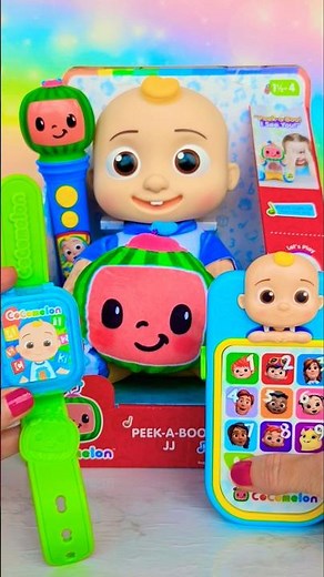 Cocomelon Vtech Watch And Peek A Boo JJ | Satisfying Unboxing #shortsfeed #toys #Unboxing #cocomelon