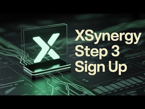 XSYNERGY Step 3 Sign Up