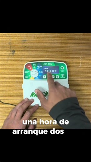 Cómo ajustar las horas de arranque (Start Times) en Rain Bird 💧