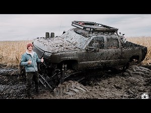 Monstermax breaks a giant axle (the most stuck I've ever been)