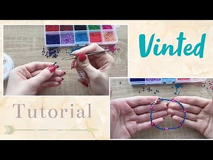 Bransoletka i pierścionek z koralików DIY! Tutorial na kwiatki z koralików 🌼✨
