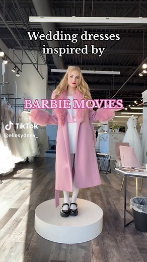 Barbie Movie Inspired Wedding Dresses Collection