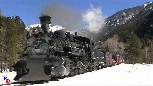 Durango & Silverton 481 makes a backup move before a second photo runby. This time, for a little extra show, some railroad track torpedoes have been set up. From the Green Frog Productions show "481, the Last Coal Burner" https://rfd.video/DSNG481 | Steam Giants