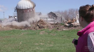 "I’ll need to check with the Guinness World Records people to verify this, but I’m pretty sure we set a world record during the filming of this week’s episode of Around The Farm Table: 'Most Camera Angles Used While Filming the Demolition of a Silo,'" writes show producer Colin Crowley "I’ve looked and looked on YouTube; as far as I can tell, the most anyone had ever used before was three cameras. For our show, we used five." See all five angles in this video, watch the all-new episode tonight a