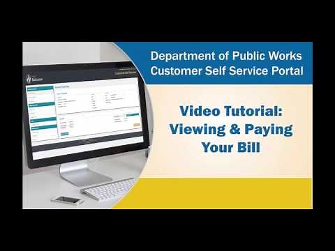 How to Access Your Water Bill Online