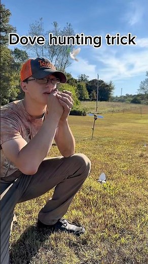 How to call in dove using only your hands