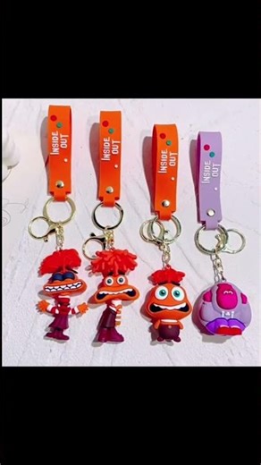 “Inside Out 2 Keychain Set 🎁 30pcs Cute Cartoon Figures | 9% Off”