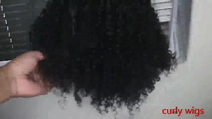 Watch short curly human hair wigs on Amazon Live