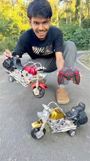 Remote control bike unboxing video 🏍️🔥￼