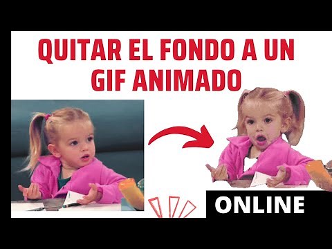 Como QUITAR el fondo a un GIF animado online
