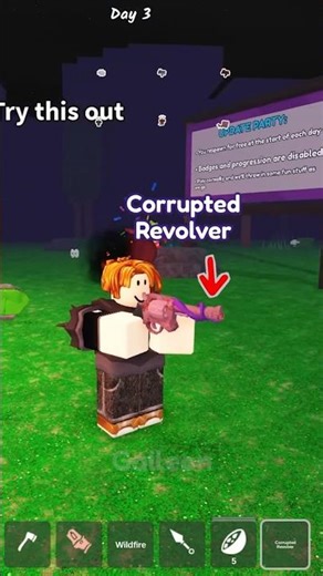 NEW Explosive Revolver Damage Test – How Many Hits to Kill?! 🔫💥 | 99 Nights in the Forest