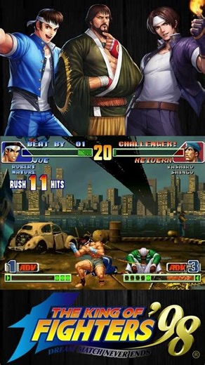 ザ・キング・オブ・ファイターズ 98 - コンボ - #kof #kof2002 #fightcade #snk #combos