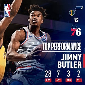 866K views · 626 shares | Jimmy Butler shines in his Philadelphia 76ers home debut, finishing with 28 PTS (12-15 FGM), 7 AST and the W! | NBA | Facebook