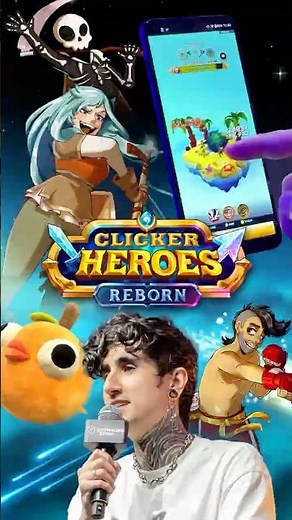 The clicker legend meets the idle classic! 🕹️🔥‪@Felps‬ plays #ClickerHeroesReborn!
