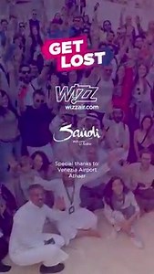 Are you ready to reWIZZ on a magical adventure with us? 👀 In March, a group of lucky winners from our 'Get Lost with WIZZ' competition boarded a flight to the unknown, and touched down in Saudi Arabia, a land of enchantment and wonder! 🇸🇦🌴 See what they go up to on this amazing adventure as we WIZZ you through some of our exciting highlights! 💫 https://fal.cn/3yEiD Fancy boarding our next flight to the destination of your dreams? Keep your eyes peeled on our socials for our next announcemen