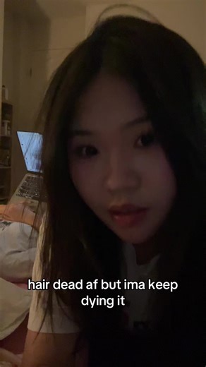 i’ve only dyed my hair once this year 😂😂 it’s supposed to be blue btw