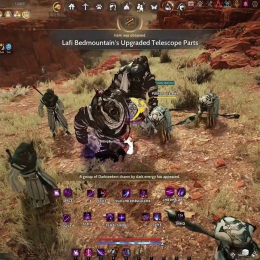 Black Desert Online Lafi Bedmountain’s Upgraded Telescope Darkseekers' Retreat