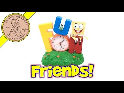 Spongebob Squarepants FUN! Singing Alarm Clock with Plankton