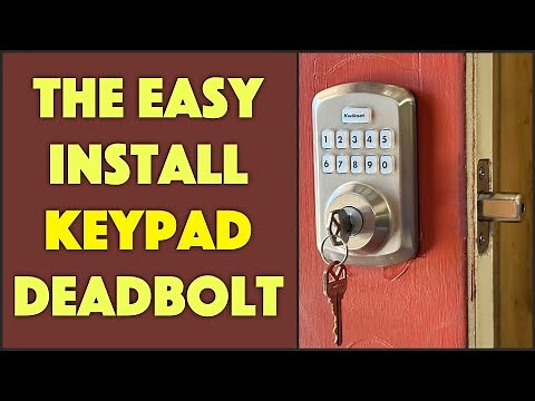 Kwikset PowerBolt 250 Keypad Electronic Lock -- INSTALL & REVIEW