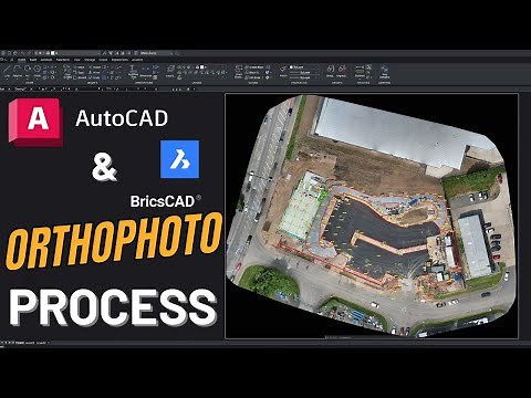 EASY WAY to Import Orthophotos into AutoCAD and BricsCAD Like a Pro