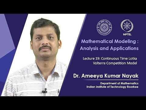 Continuous Time Lotka - Volterra Competition Model