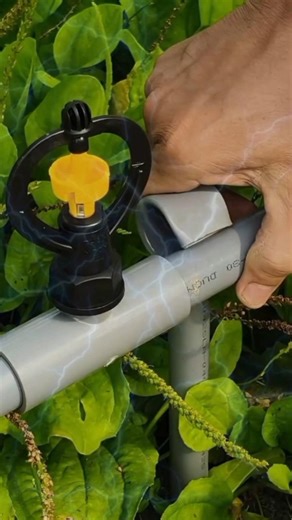 Creative Ideas, Tricks Simple Faucet Support Made Of PVC Pipe