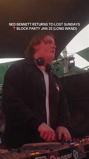 Ned Bennett Block Party in Sydney on January 25