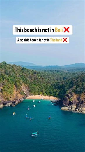 Safari Sutra on Instagram: "🦋 Butterfly Beach, Goa — Goa’s Hidden Gem You Can’t Miss! 🌿🌊 Tucked away between Palolem and Agonda, Butterfly Beach is a secluded cove where lush green cliffs meet crystal-clear waters and tiny butterflies flutter along the shore. It’s romantic, wild, and totally offbeat — perfect for couples, nature lovers, and anyone escaping the crowd. 🏝️✨ 📍 Where: South Goa, near Palolem 🚤 How to Reach: • No road access! Reach via a boat ride from Palolem/Agonda ⛵ • Or hike
