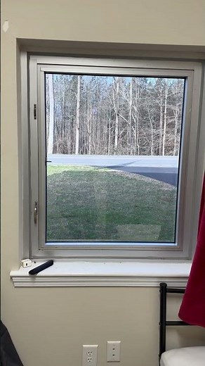 After our installation of our one way mirror film.