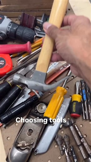 Choosing tools for getting started Woodworking Shown Basic tool list 1 Woodworking Tool List 1 Measuring Tools 1 Tape measure 2 Combination square 3 Pencil Cutting tools 4 Rigid Pull Saw 5 Double Sided Pull Saw 6 Coping Saw 7 Utility Knife Drilling Tools 8 Power Drill 9 Brad Drill Bits 10 Spade Bits 11 Forstner Bits 12 Screwdriver bits w/ Extension 13 Countersink bit Shaping Tools 14 Hand Plane Sanding 15 Sandpaper 16 File Set 17 Chisels Joinery 18Wood Glue 19 Wood Screws 20 Hammer 21 Nails 22 C