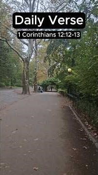 1 Verse, 1 Minute: 1 Corinthians 12:12-13